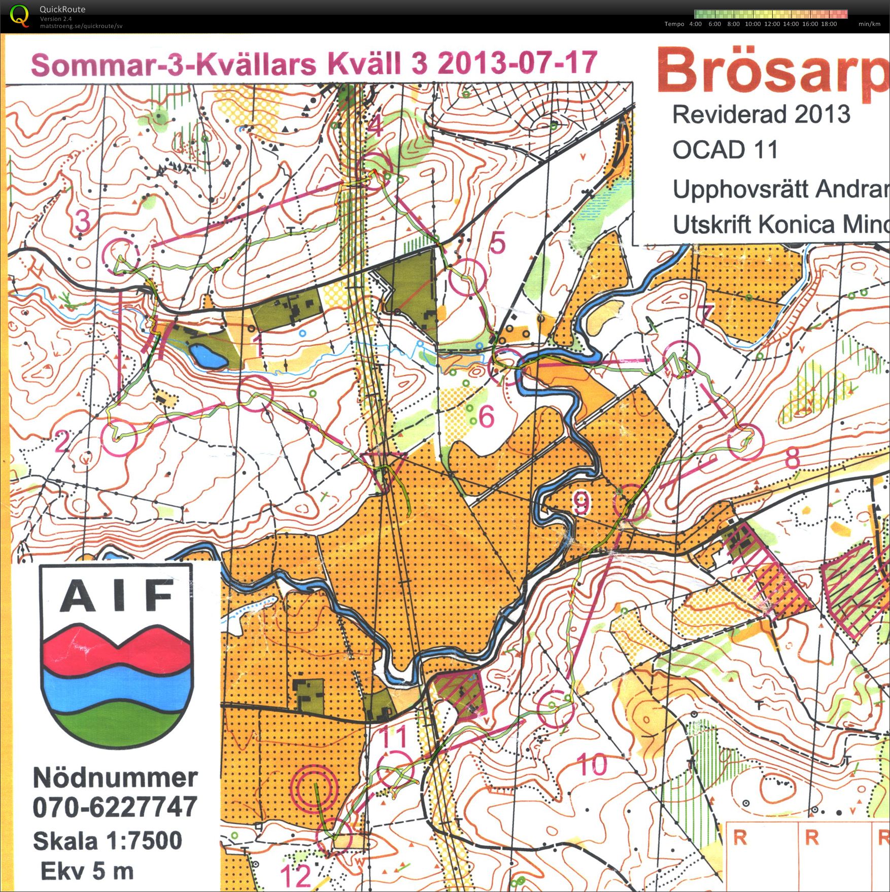 Sommar 3-kvällars etapp 3, H65 (2013-07-17)